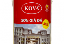 Sơn Kova giả đá