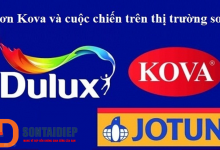 Sơn Kova và cuộc chiến khốc liệt trên thị trường sơn