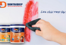 Sơn Dulux lau chùi vượt bậc - đánh bay vết bẩn
