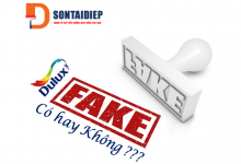 Sơn Dulux có giả không?