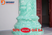 Sơn Kova giả đá – Bề mặt cao cấp, sang trọng