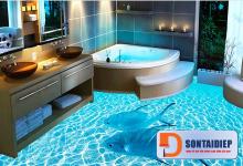 ​Hướng dẫn cách làm đẹp cho sàn nhà bằng sơn Epoxy