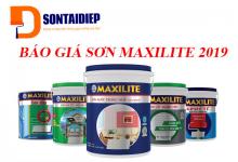 Báo giá Sơn Maxilite 2019 - Bảng giá niêm yết của tập đoàn AkzoNobel