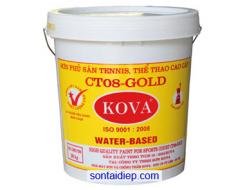 Kova CT08-Gold Sơn sân tennis, sàn thể thao đa năng màu