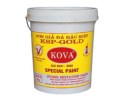 Sơn giả đá Kova KSP- Gold Vẩy Mịn 20kg