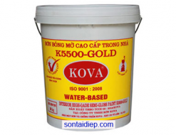 Kova K-5500 - Sơn bán bóng cao cấp trong nhà - 4kg