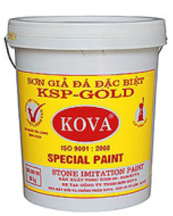 Sơn giả đá Kova KSP- Gold Vẩy To 20kg