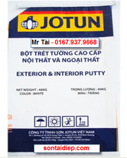 Jotun Interior và Exterior Putty Trắng-Xám (40kg)