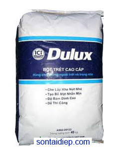 Bột trét Dulux cao cấp trong nhà và ngoài trời 40kg
