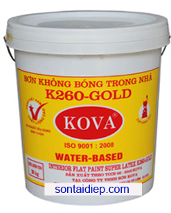 K-260 Sơn nước trong nhà không bóng - trắng mịn 20kg