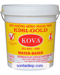 Kova K-261 - Sơn nước ngoài trời không bóng 20kg