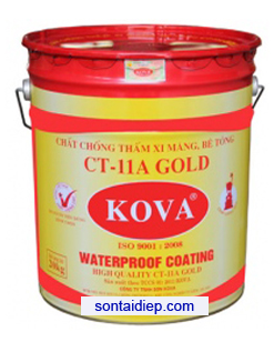 Kova CT-11A - Chất chống thấm sàn xi măng, bê tông - 4kg