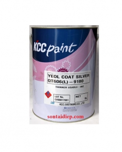 Sơn Chịu Nhiệt KCC 600oC Màu Bạc